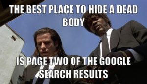 SEO Stats: Get on Page 1 of Google